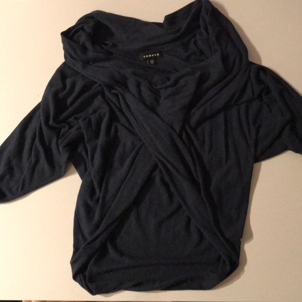 Criss cross sweater